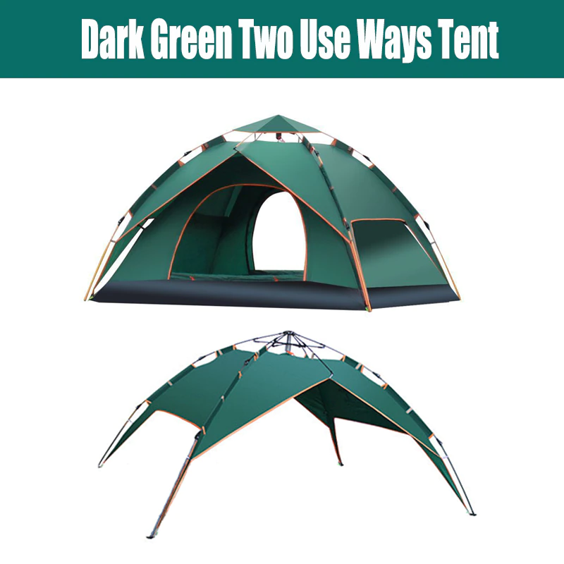 Cheap Goat Tents Portable Family Camping 2 Layers Tent Single Layer Use Suit For 3