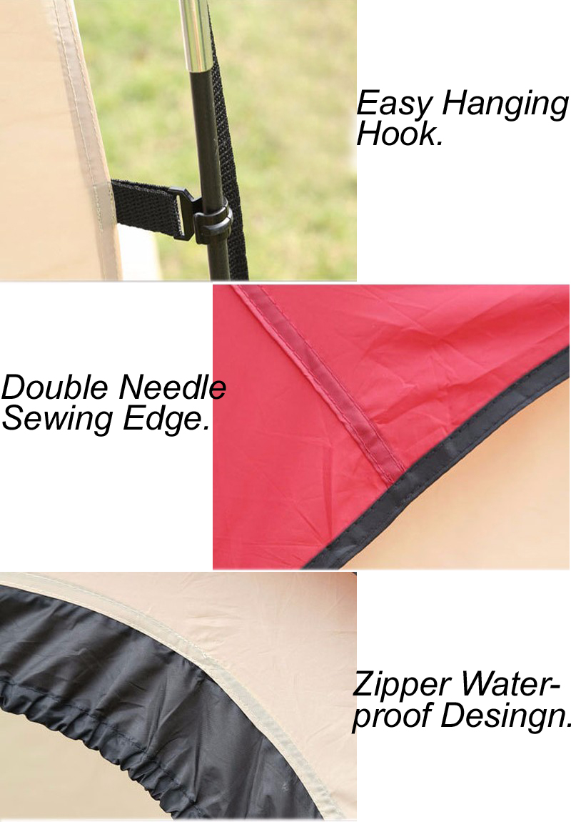 Cheap Goat Tents Portable Outdoor Camping Toilet Tent Uv Function Spray Tan Tent Movable Wc Bathroom Shower Dressing Privacy Changing Room Tent