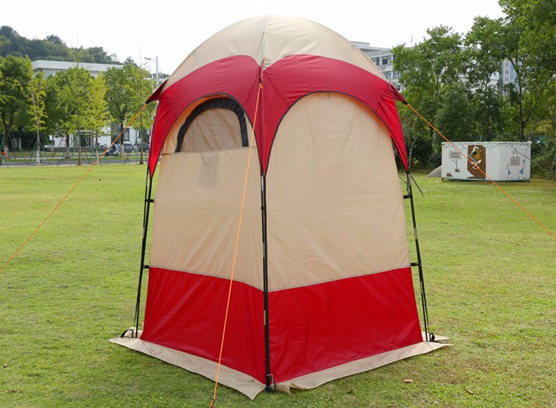 Cheap Goat Tents Portable Outdoor Camping Toilet Tent Uv Function Spray Tan Tent Movable Wc Bathroom Shower Dressing Privacy Changing Room Tent