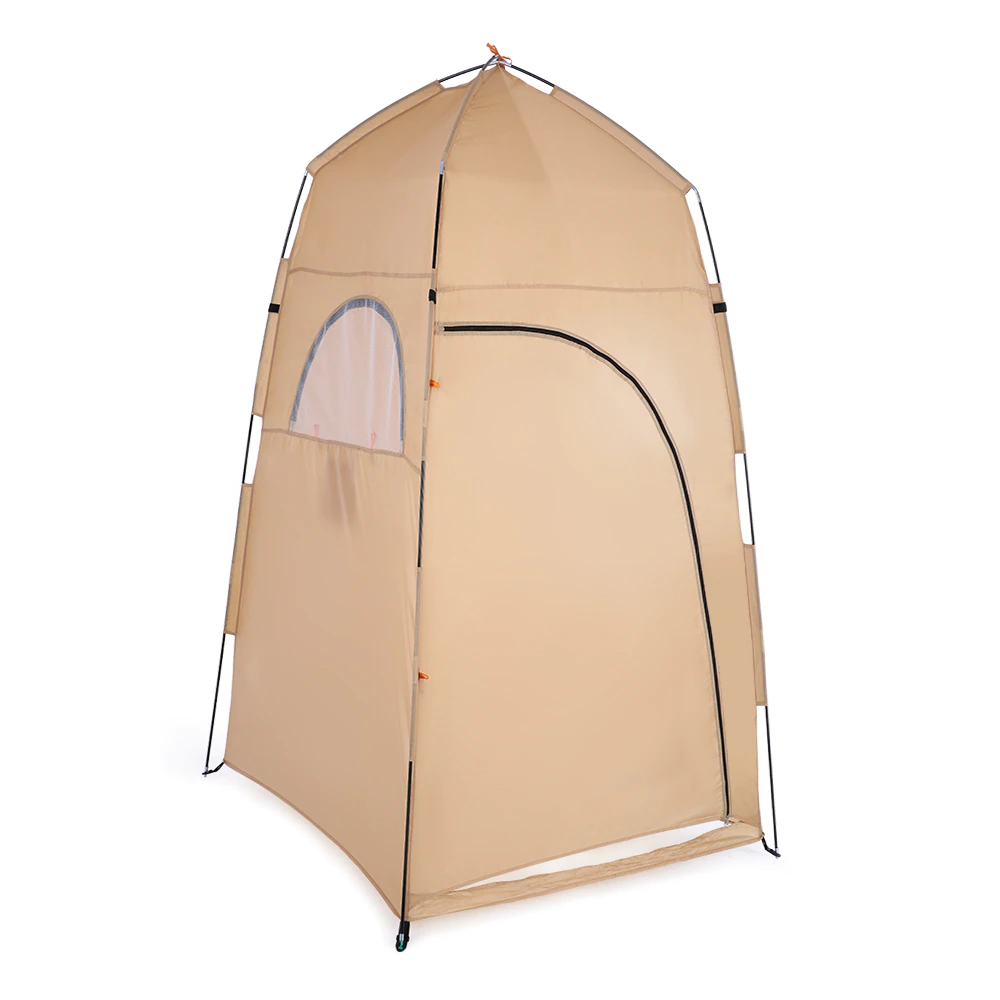 Cheap Goat Tents Portable Outdoor Shower Bath Changing Fitting Room Tent Shelter Camping Beach Privacy Toilet For Camping Tent Travel 2022