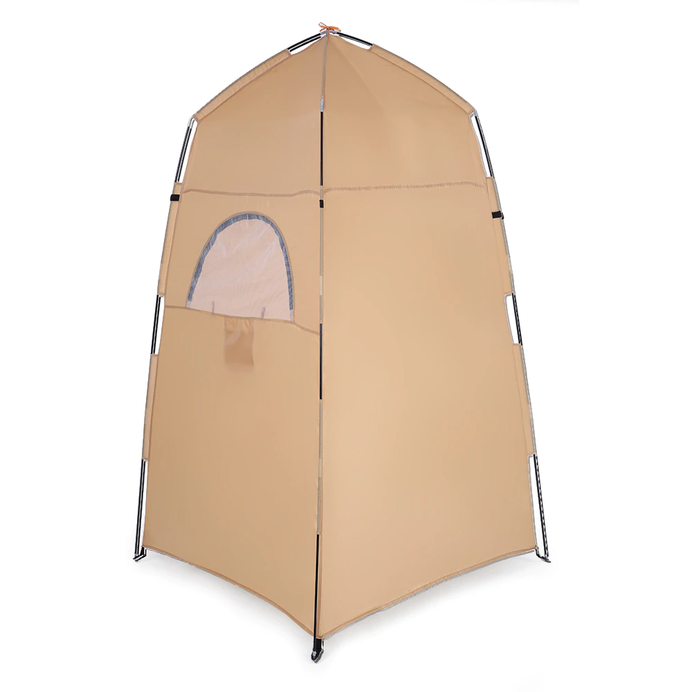 Cheap Goat Tents Portable Outdoor Shower Bath Changing Fitting Room Tent Shelter Camping Beach Privacy Toilet For Camping Tent Travel 2022