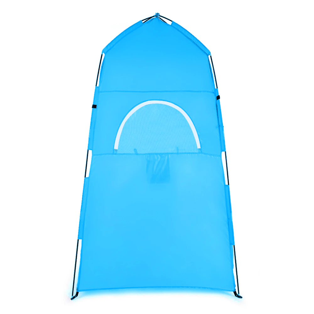 Cheap Goat Tents Portable Outdoor Shower Bath Changing Fitting Room Tent Shelter Camping Beach Privacy Toilet For Camping Tent Travel 2022