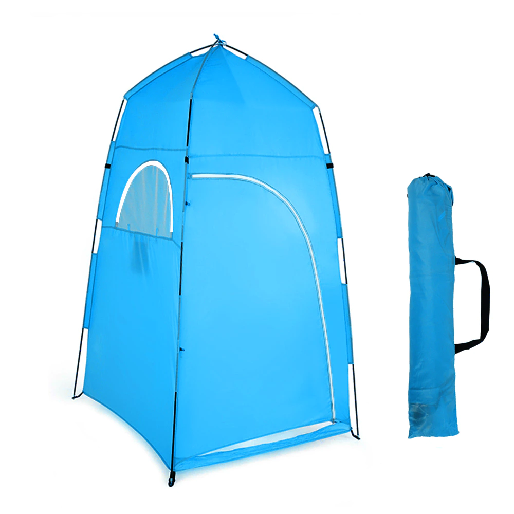Cheap Goat Tents Portable Outdoor Shower Bath Changing Fitting Room Tent Shelter Camping Beach Privacy Toilet For Camping Tent Travel 2022
