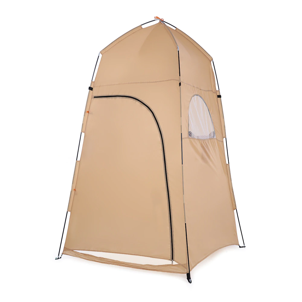 Cheap Goat Tents Portable Outdoor Shower Bath Changing Fitting Room Tent Shelter Camping Beach Privacy Toilet For Camping Tent Travel 2022