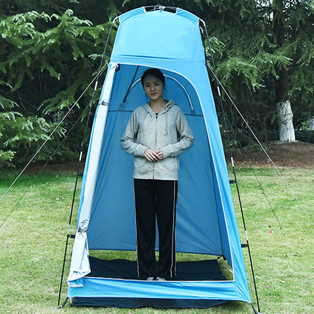 Cheap Goat Tents Portable Outdoor Shower Tent Privacy Shower Bath Change Clothes Tent Camp Toilet Rain Shelter For Fishing Camping Hiking Beach