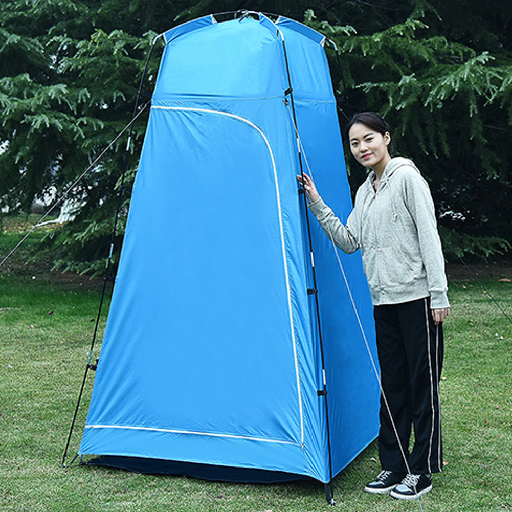 Cheap Goat Tents Portable Outdoor Shower Tent Privacy Shower Bath Change Clothes Tent Camp Toilet Rain Shelter For Fishing Camping Hiking Beach
