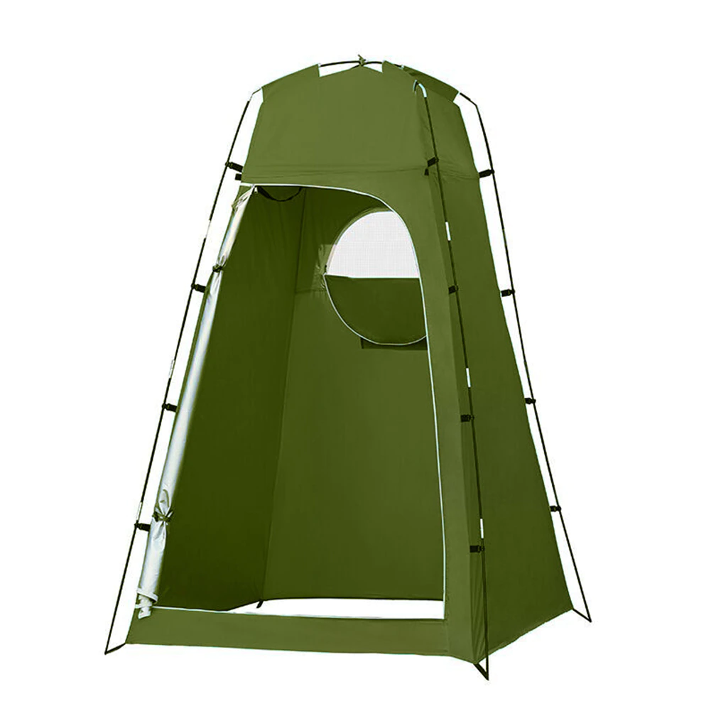Cheap Goat Tents Portable Outdoor Shower Tent Privacy Shower Bath Change Clothes Tent Camp Toilet Rain Shelter For Fishing Camping Hiking Beach