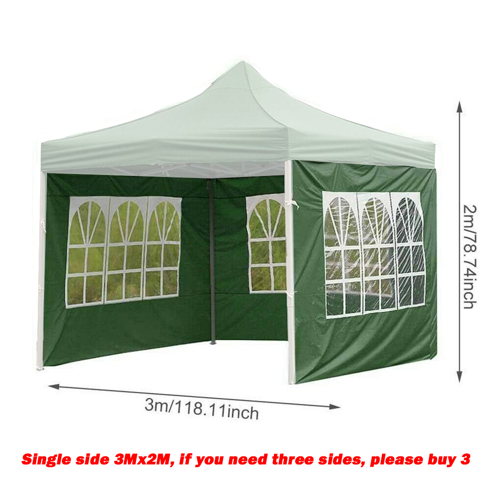 Cheap Goat Tents Portable Oxford Cloth Rainproof Garden Shade Side Wall Waterproof Tent Replacement Cover Tents Gazebo Accessories