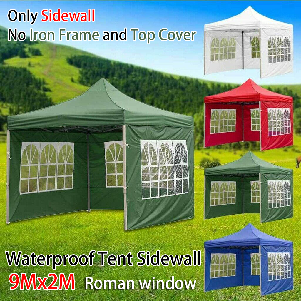 Cheap Goat Tents Portable Oxford Cloth Rainproof Garden Shade Side Wall Waterproof Tent Replacement Cover Tents Gazebo Accessories