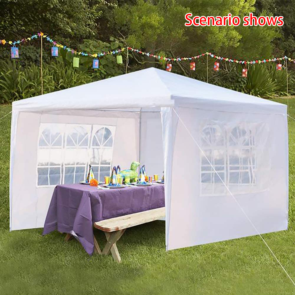 Cheap Goat Tents Portable Oxford Cloth Rainproof Garden Shade Side Wall Waterproof Tent Replacement Cover Tents Gazebo Accessories