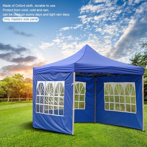 Cheap Goat Tents Portable Oxford Cloth Rainproof Garden Shade Side Wall Waterproof Tent Replacement Cover Tents Gazebo Accessories