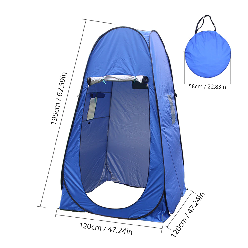 Cheap Goat Tents Portable Pop Up Privacy Tent Outdoor Camping Mobile Shower Automatic Tent Summer Beach Changing Room