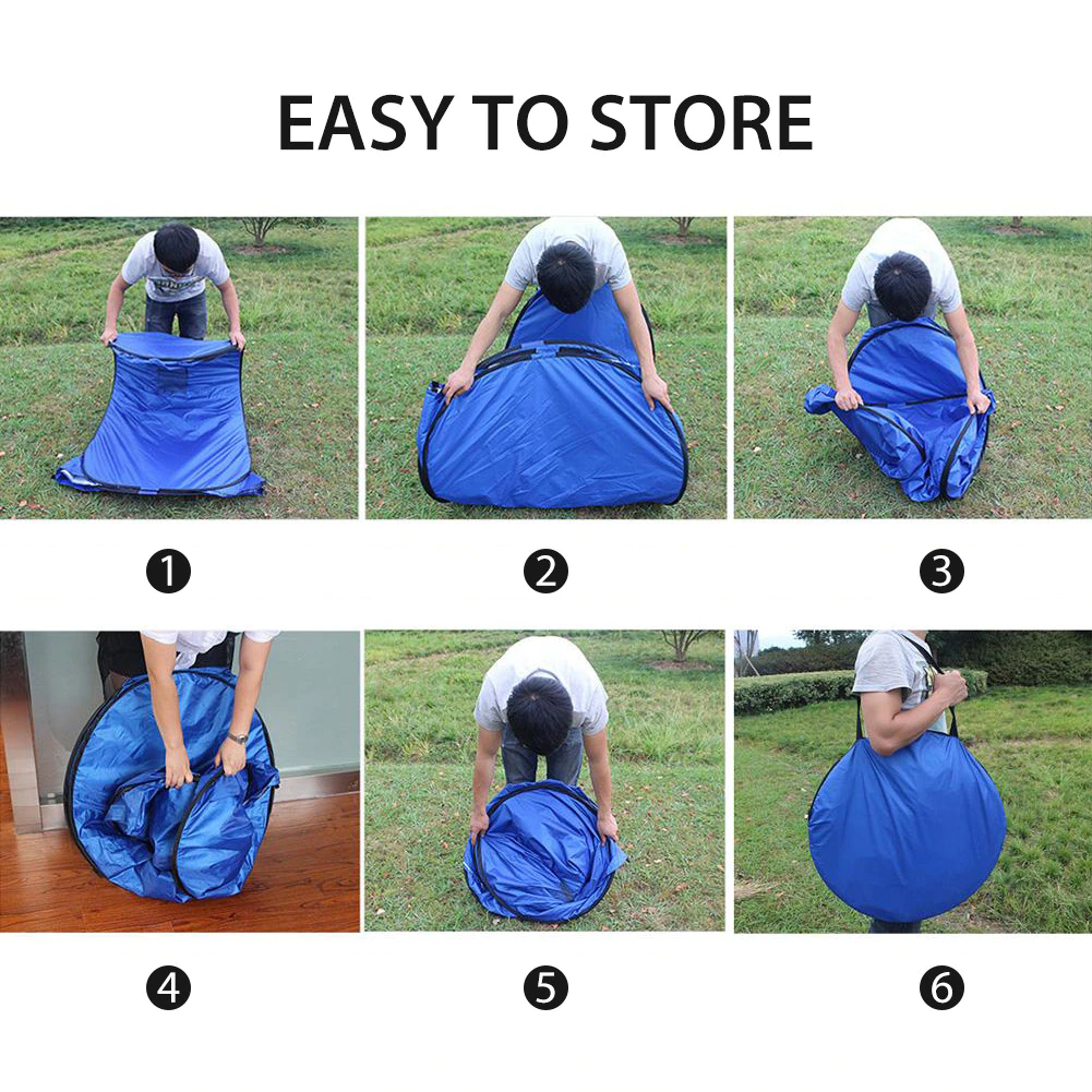 Cheap Goat Tents Portable Pop Up Privacy Tent Outdoor Camping Mobile Shower Automatic Tent Summer Beach Changing Room