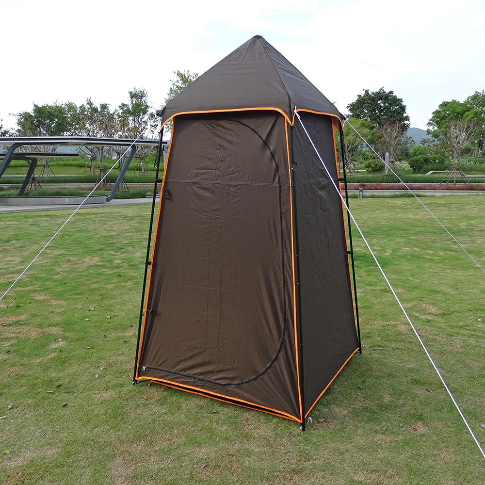 Cheap Goat Tents Portable Toilet Shower Tent Waterproof Outdoor Camping Hiking Beach Shelter Fishing Tents Tourism Privacy Dressing Changing Room