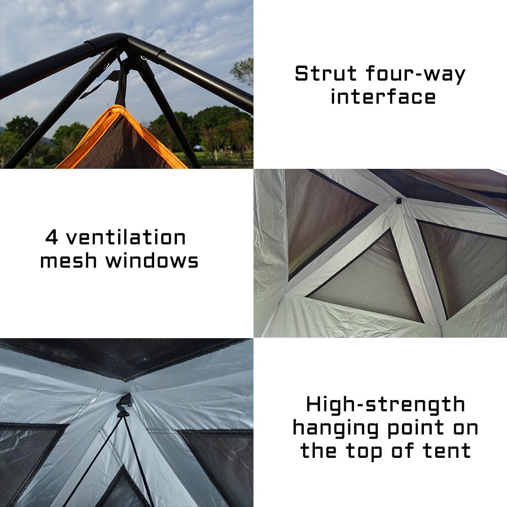 Cheap Goat Tents Portable Toilet Shower Tent Waterproof Outdoor Camping Hiking Beach Shelter Fishing Tents Tourism Privacy Dressing Changing Room