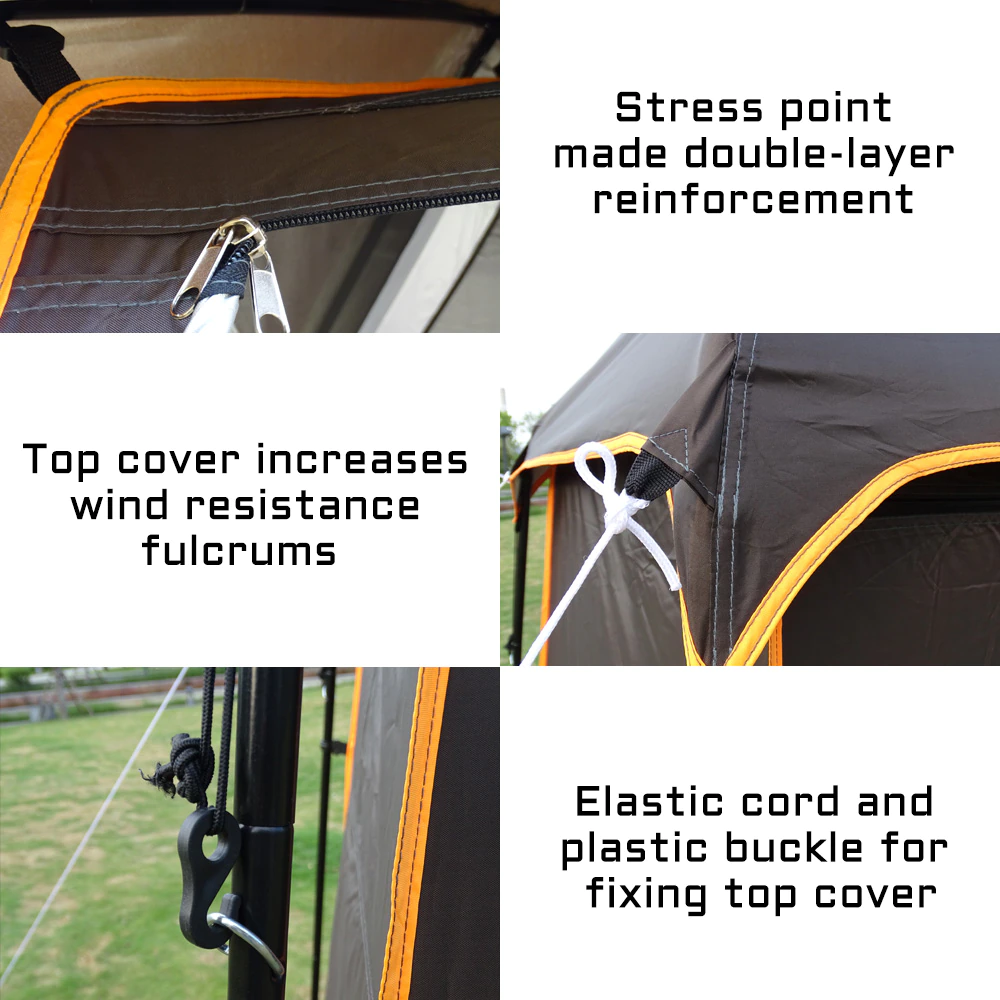 Cheap Goat Tents Portable Toilet Shower Tent Waterproof Outdoor Camping Hiking Beach Shelter Fishing Tents Tourism Privacy Dressing Changing Room