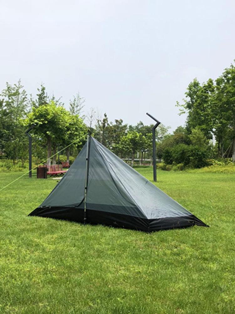 Cheap Goat Tents Portable Ultralight Camping Tent Mosquito Repellent Insect Net Mesh Shelter Pyramid Outdoor Tent Camping Net Outdoor Mesh B X8x2