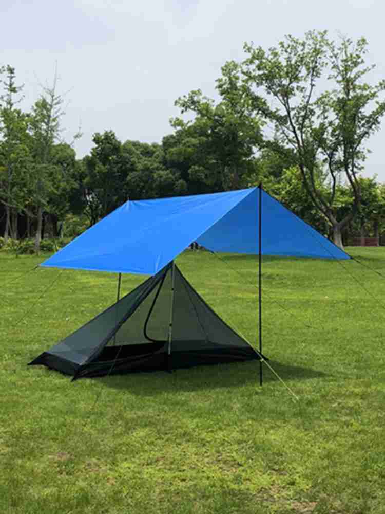 Cheap Goat Tents Portable Ultralight Camping Tent Mosquito Repellent Insect Net Mesh Shelter Pyramid Outdoor Tent Camping Net Outdoor Mesh B X8x2