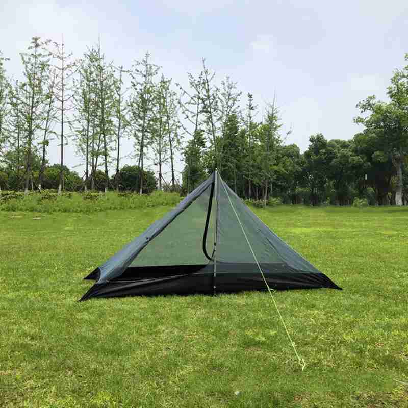 Cheap Goat Tents Portable Ultralight Camping Tent Mosquito Repellent Insect Net Mesh Shelter Pyramid Outdoor Tent Camping Net Outdoor Mesh B X8x2