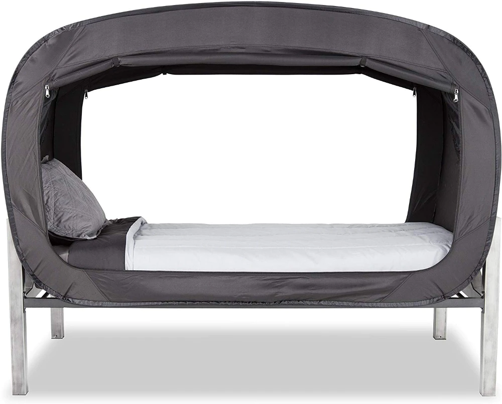 Cheap Goat Tents Privacy Space Pop Single Bed Tent Sleeping Tents Indoor Pop Up Portable Frame Curtains Breathable Cottage Reducing Light