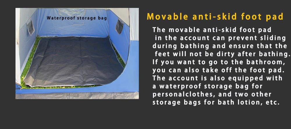 Cheap Goat Tents Privacy Tent Shower Tent Changing Dressing Roomportable Outdoor Camping Bathroom Toilet Shelters Room Picnic Fishing Foldable