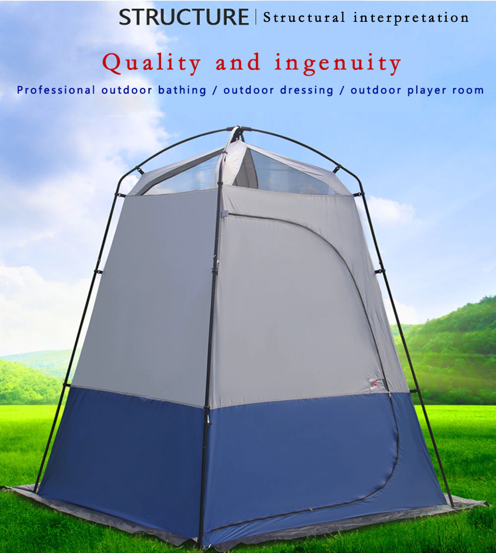 Cheap Goat Tents Privacy Tent Shower Tent Changing Dressing Roomportable Outdoor Camping Bathroom Toilet Shelters Room Picnic Fishing Foldable