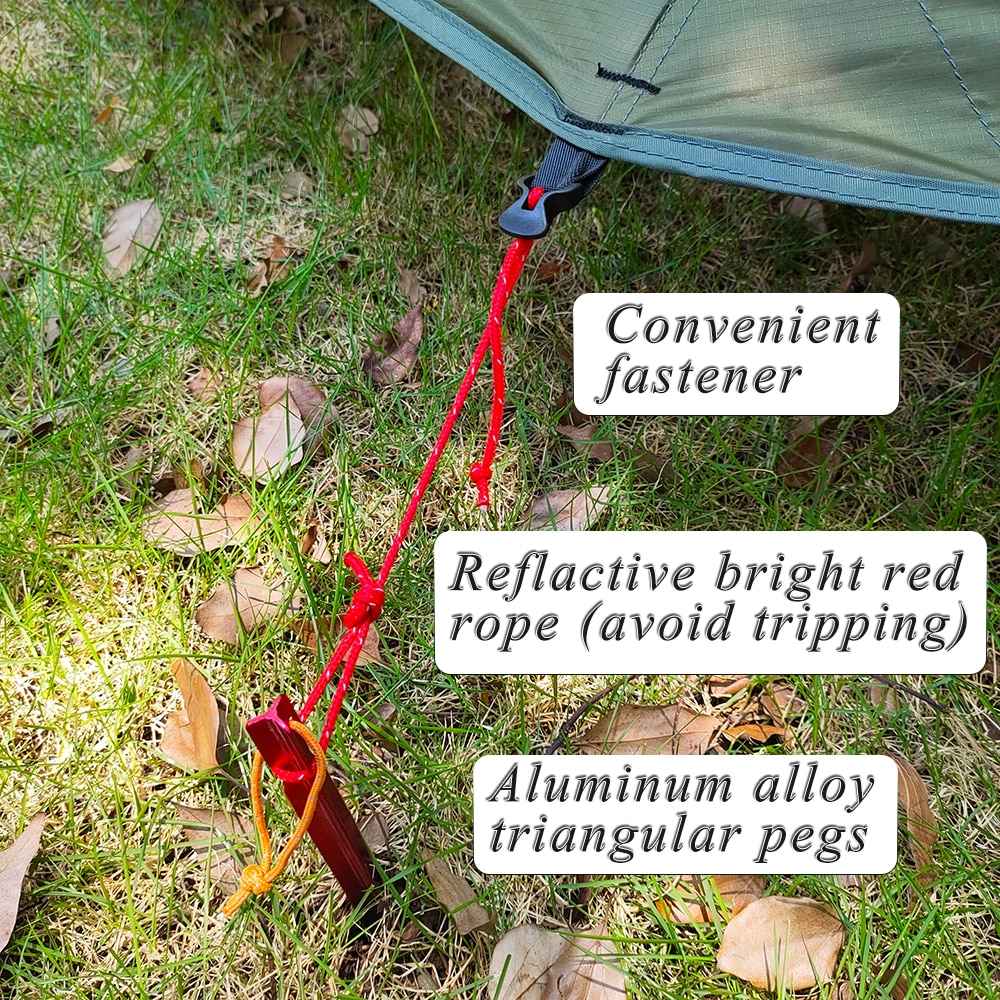 Cheap Goat Tents Pyramid Tent Fly With Chimney Hole Teepee Tent Camping Tipi For Adults Outdoor Ultralight Waterproof One Person Indian Hot Tent