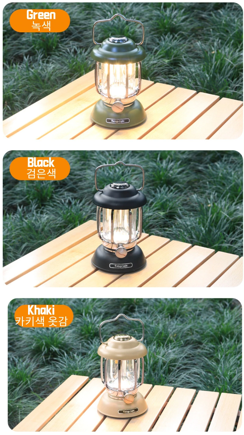 Cheap Goat Tents Retro Portable Camping Lantern 6000mah Outdoor Kerosene Vintage Camp Lamp 3 Lighting Modes Tent Light For Hiking Climbing Yard