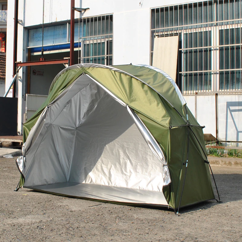 Cheap Goat Tents Single Soldier Outdoor Camping Cycling Storage Room Tent 1person Carport Anti