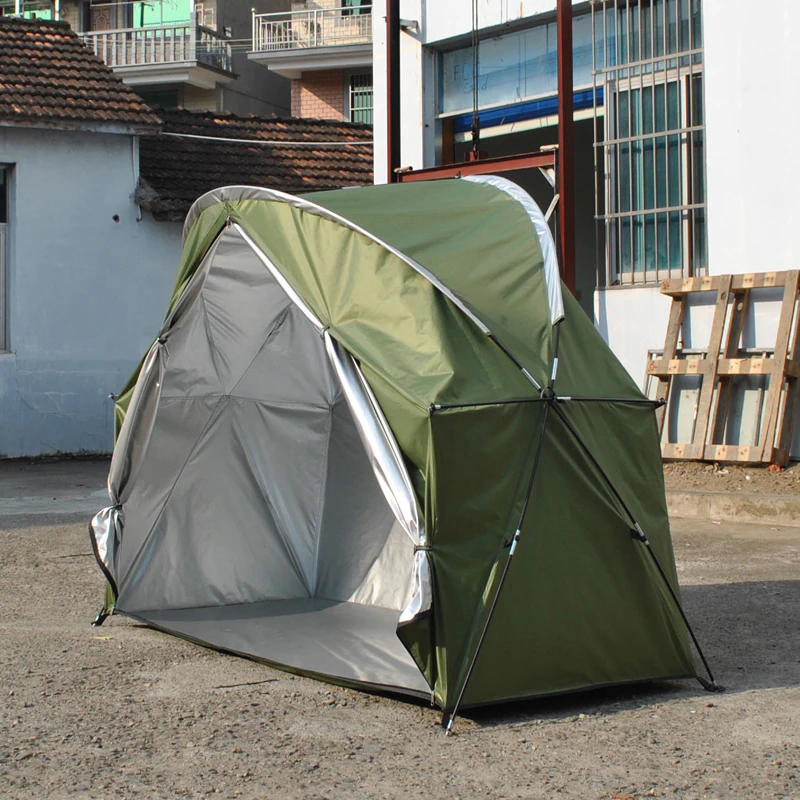 Cheap Goat Tents Single Soldier Outdoor Camping Cycling Storage Room Tent 1person Carport Anti