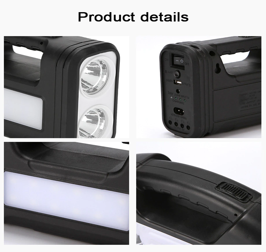 Cheap Goat Tents Solar Led Camping Light Usb Rechargeable Bulb For Outdoor Tent Lamp Portable Lanterns Emergency Lights For Bbq Hiking