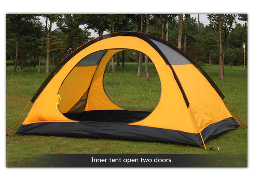 Cheap Goat Tents Super Light Tent Professional Waterproof Double Layer Fire Retardant Silicone Nylon Fiber Outdoor Camping Ultralight Snow Skirt