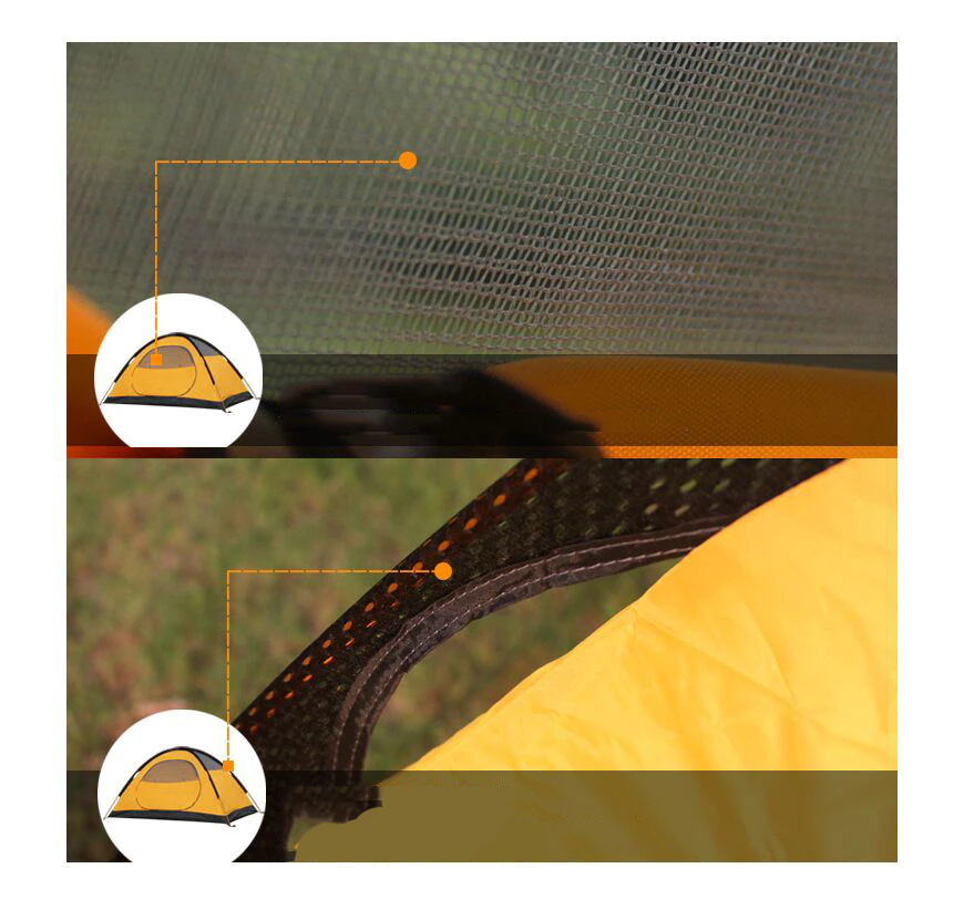 Cheap Goat Tents Super Light Tent Professional Waterproof Double Layer Fire Retardant Silicone Nylon Fiber Outdoor Camping Ultralight Snow Skirt