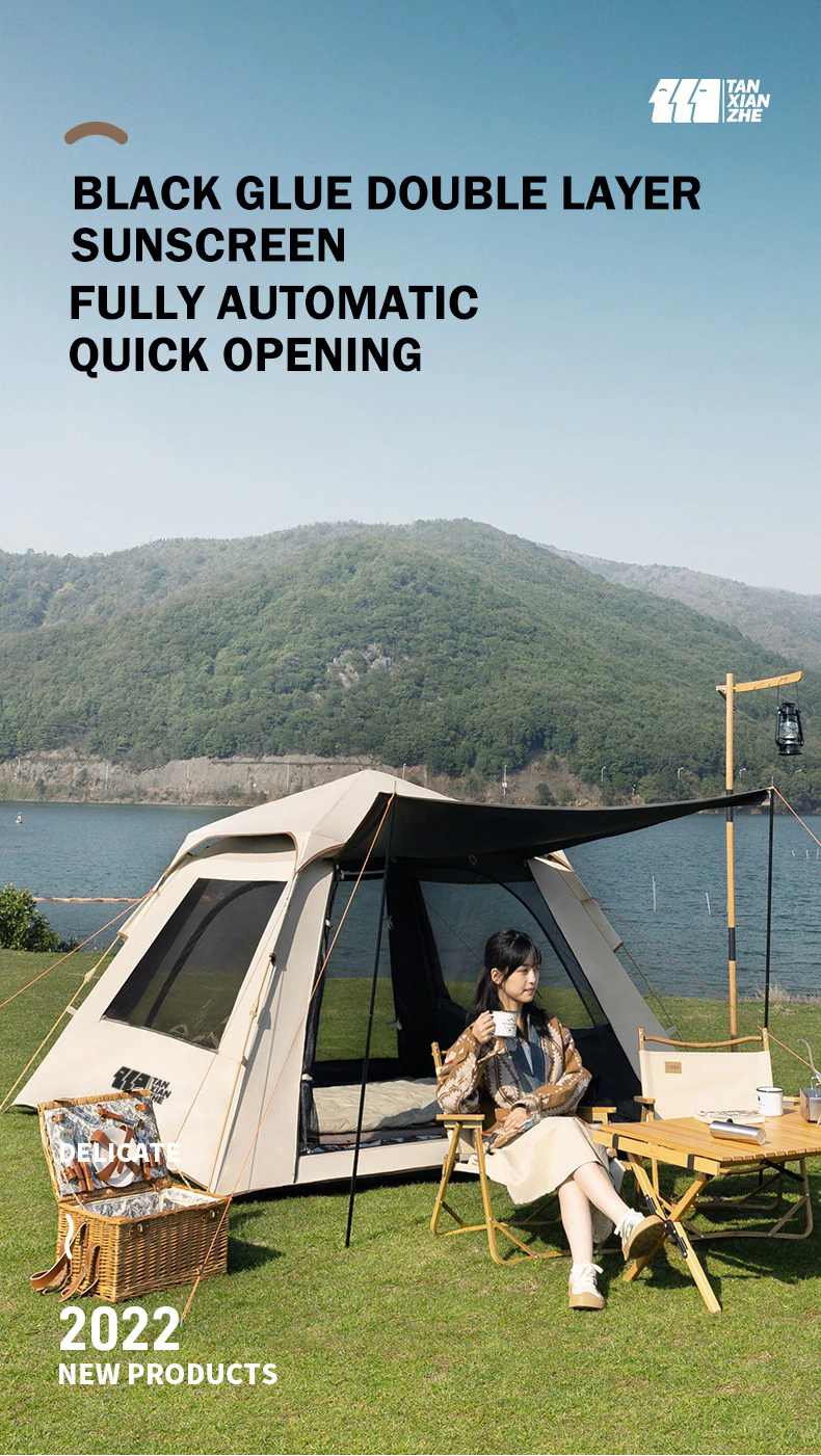 Cheap Goat Tents Tanxianzhe Outdoor Picnic Camping Portable Vinyl Tent Outdoor Sunscreen And Rainproof Multifunctional Suitable For Householdtent