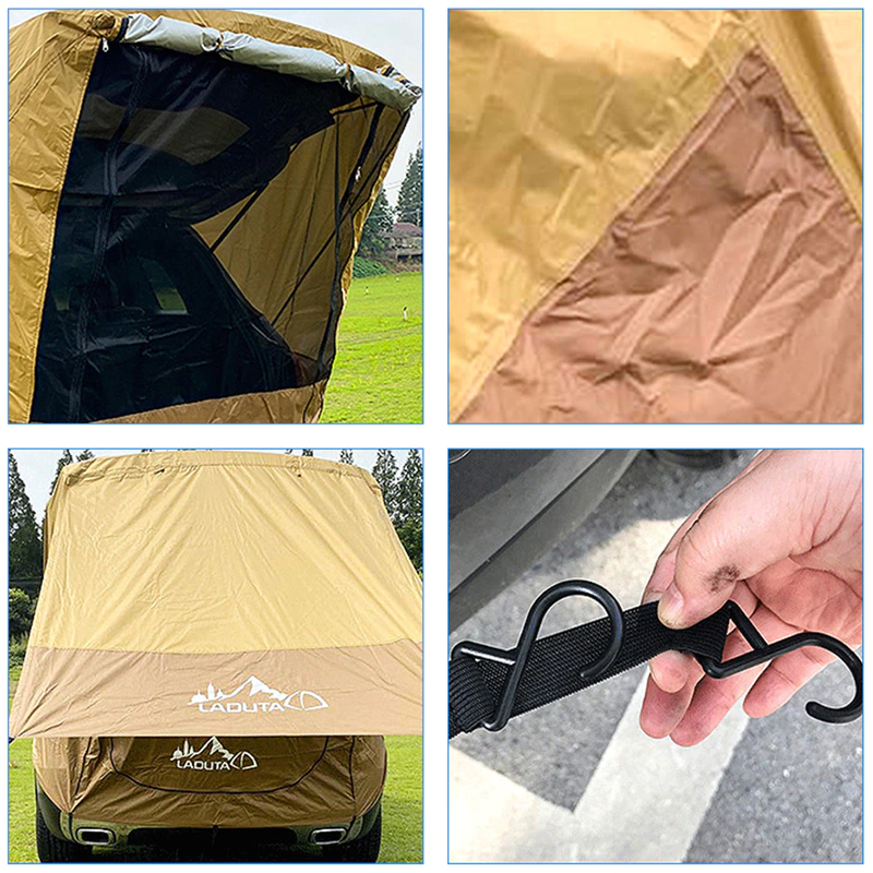 Cheap Goat Tents Tent For Car Trunk Sunshade Rainproof Rear Simple Motorhome For Self