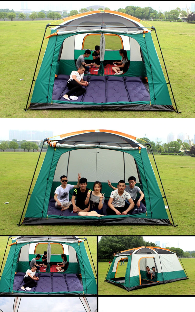 Cheap Goat Tents The Camel Outdoor New Big Space Camping Outing Two Bedroom Tent Ultra