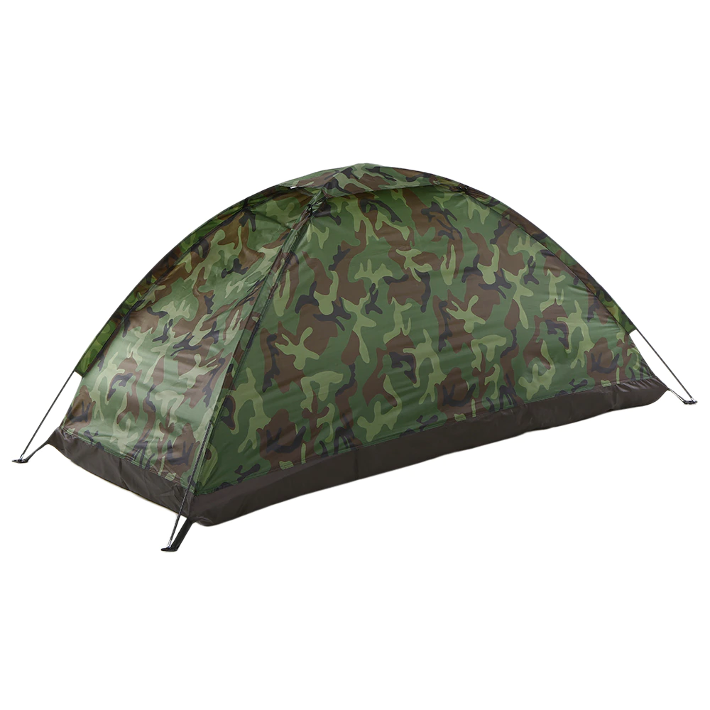 Cheap Goat Tents Tomshoo Camping Tent For 1 Person Single Layer Outdoor Portable Camouflage Travel Beach Tent Arry Bag For Hiking Traveling