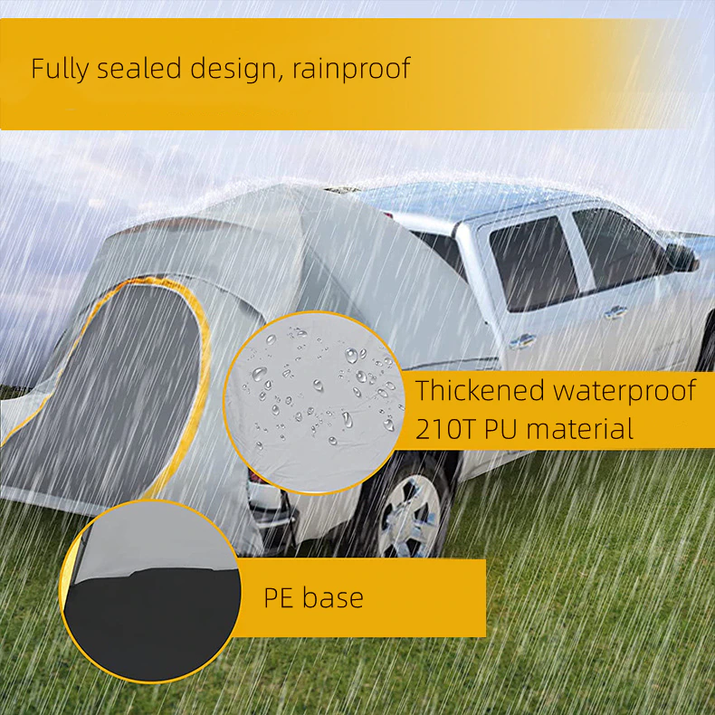 Cheap Goat Tents Truck Tent 210d Oxford Camping Tent Waterproof Outdoor Pickup Car Travel Tent Backpacking Fishing Tent