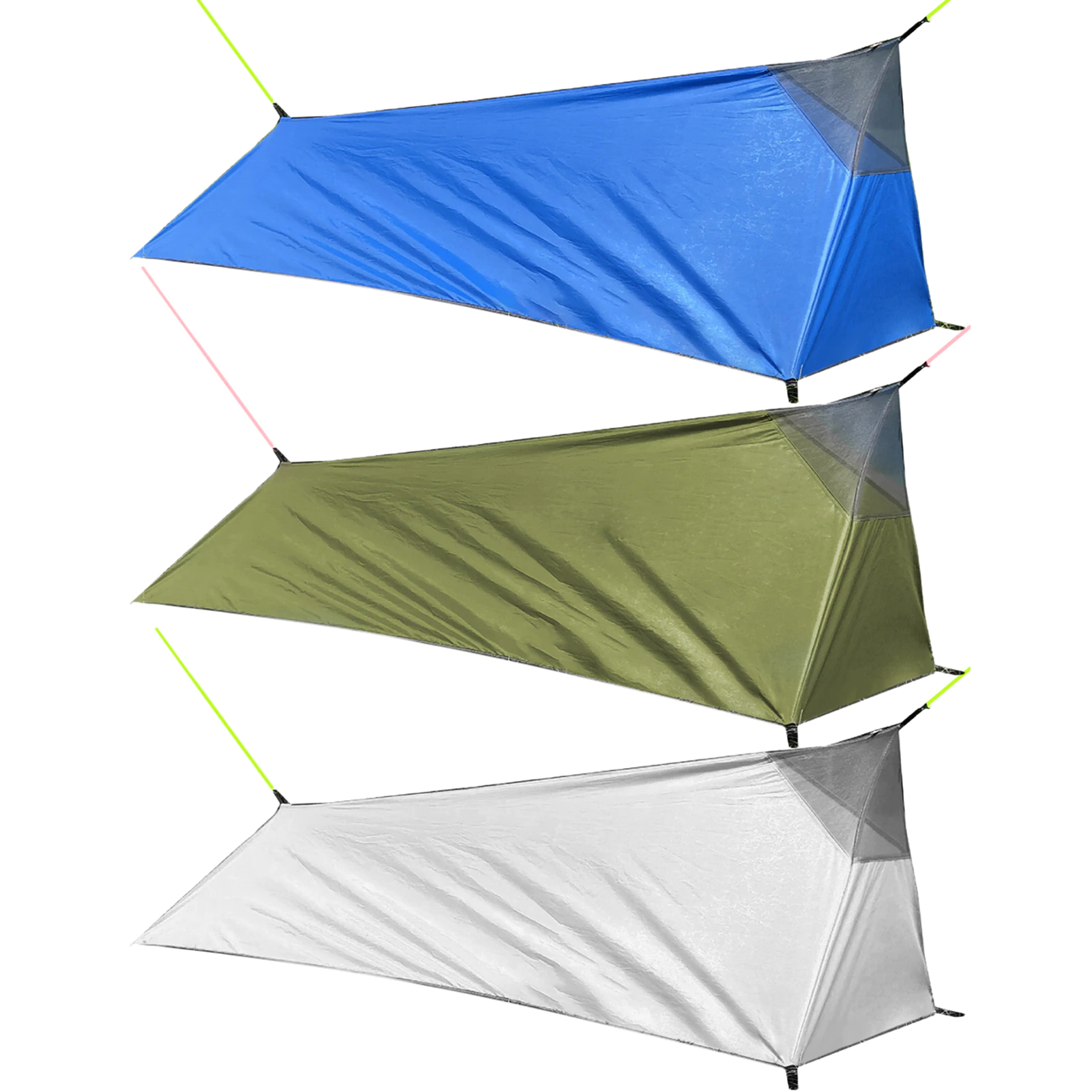 Cheap Goat Tents Ultralight Backpacking Tent Outdoor Camping Sleeping Bag Tent Lightweight Single Person Tent With Mosquit Net A Shape Tent