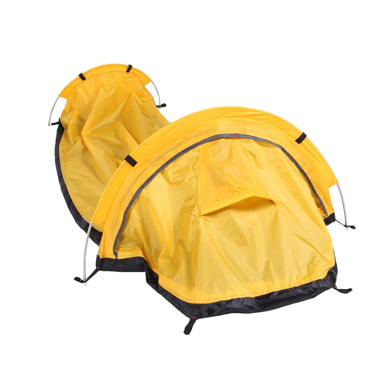 Cheap Goat Tents Ultralight Bivvy Tent Single Person Backpacking Bivy Tent Waterproof Bivvy Sack For Outdoor Camping Survival Travel