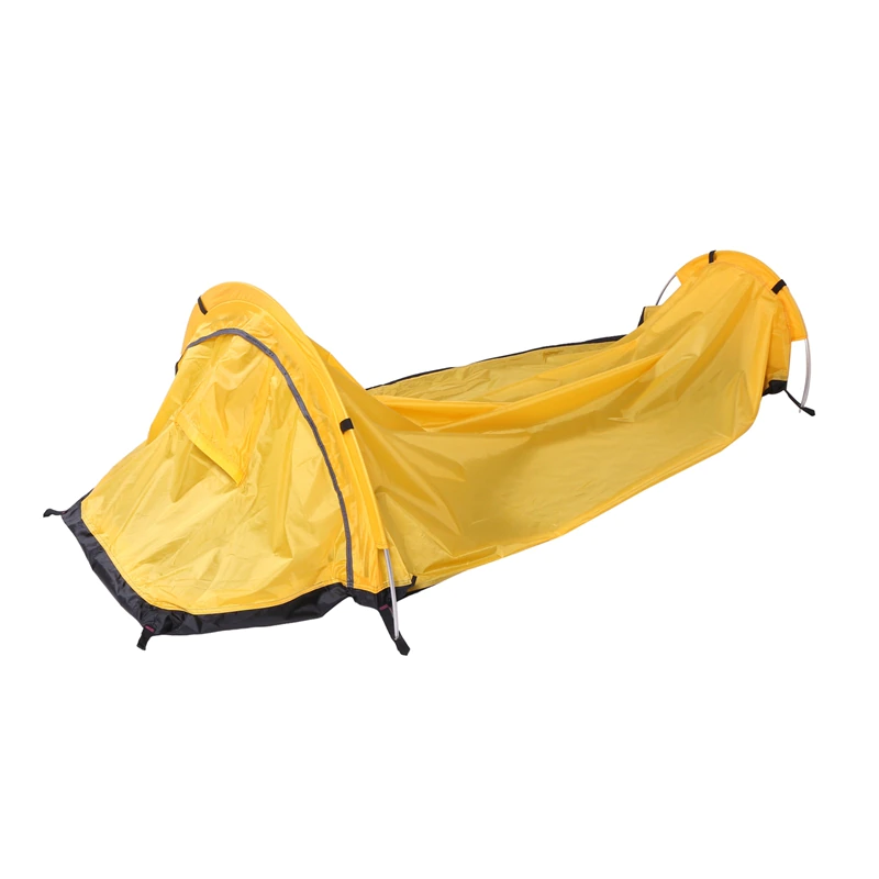 Cheap Goat Tents Ultralight Bivvy Tent Single Person Backpacking Bivy Tent Waterproof Bivvy Sack For Outdoor Camping Survival Travel