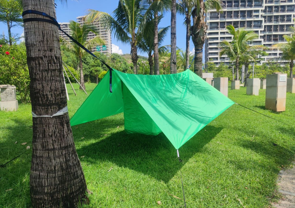 Cheap Goat Tents Ultralight Camp Hammocks Tent Sun Shelter Tree House Net Canopy Large Space Anti Rollover Outdoor Camping House Awning Tents