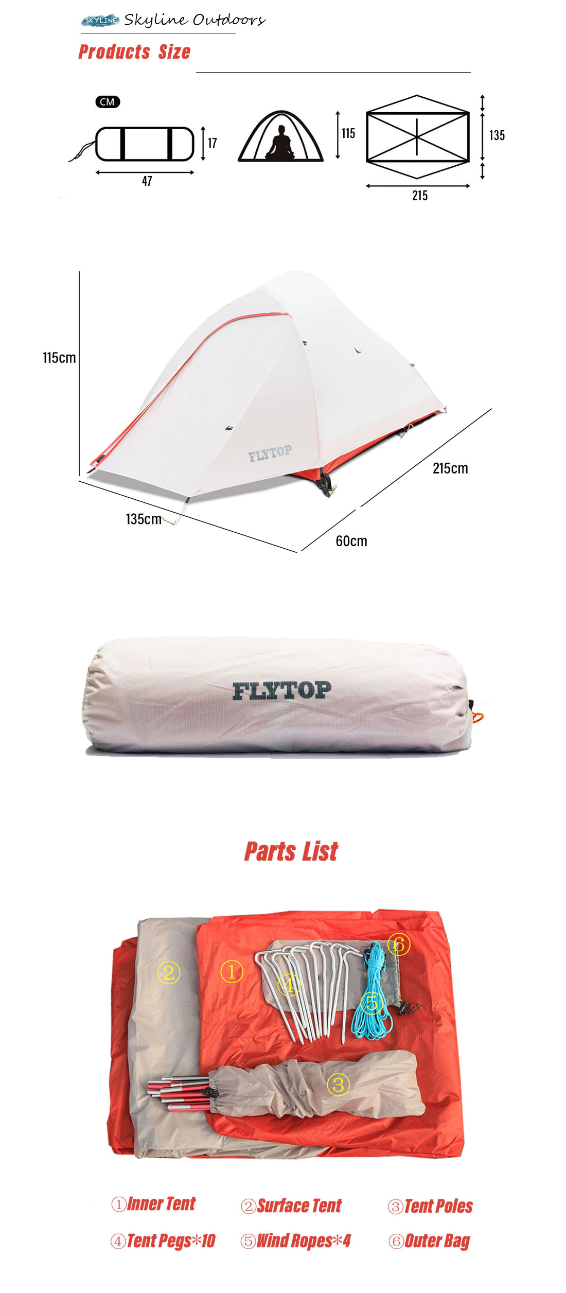 Cheap Goat Tents Ultralight Camping Tent 2