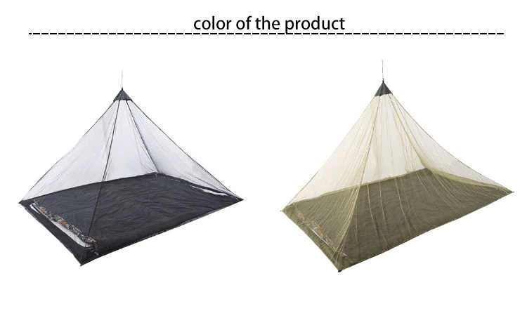 Cheap Goat Tents Ultralight Outdoor Camping Tent Summer 1 Single Person Mesh Tent Summer Inner Body Inner Tent Vents Mosquito Net Portable