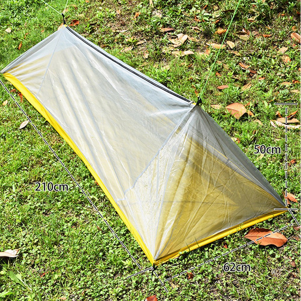 Cheap Goat Tents Ultralight Single Person Bivy Tent Single Mesh Tent Breathable Single Tent Easy Storage Waterproof For Camping Hiking Sport