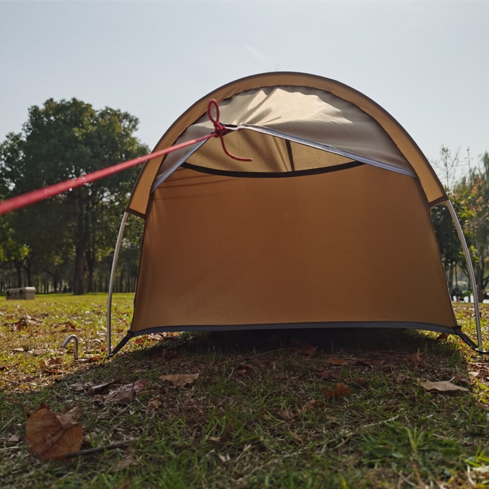 Cheap Goat Tents Ultralight Single Person Tent Portable Waterproof Camping Tent For Outdoor Backpacking Hiking Fishing New Version