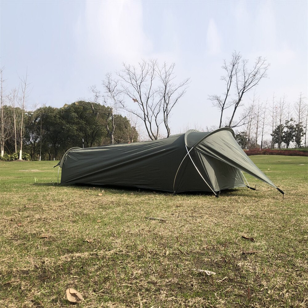 Cheap Goat Tents Ultralight Single Person Tent Portable Waterproof Camping Tent For Outdoor Backpacking Hiking Fishing New Version