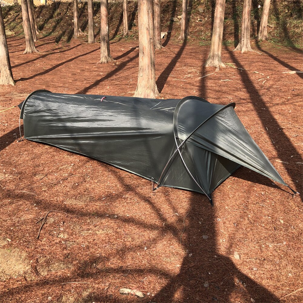 Cheap Goat Tents Ultralight Single Person Tent Portable Waterproof Camping Tent For Outdoor Backpacking Hiking Fishing New Version