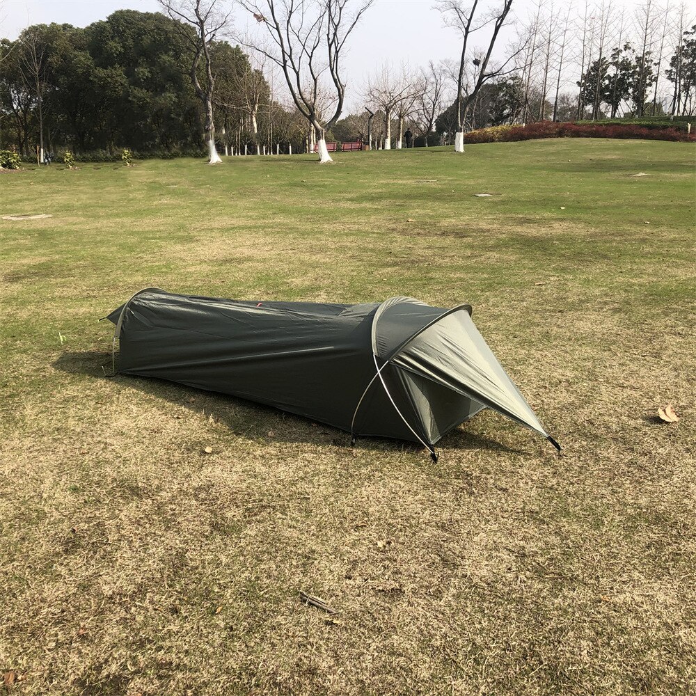 Cheap Goat Tents Ultralight Single Person Tent Portable Waterproof Camping Tent For Outdoor Backpacking Hiking Fishing New Version
