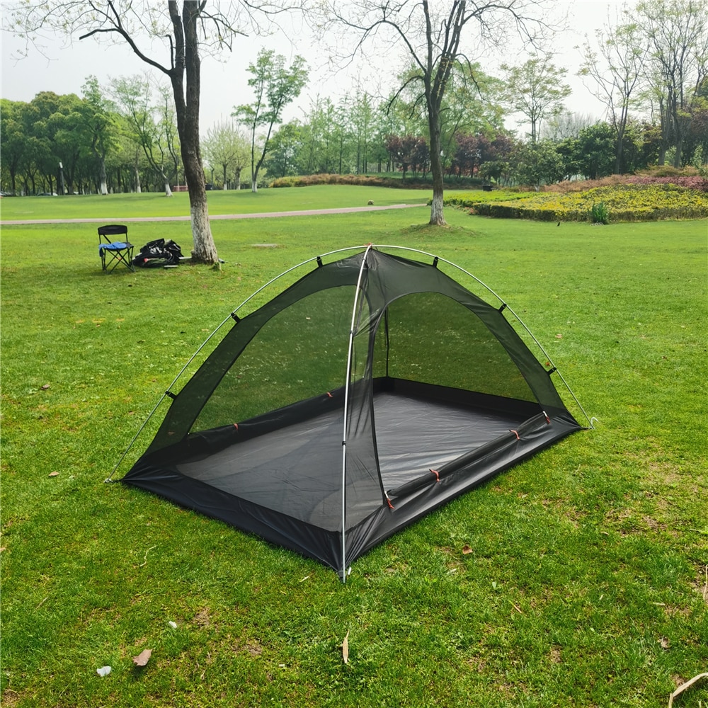 Cheap Goat Tents Ultralight Summer Mesh Tent Outdoor Mosquito Net Tent Self Supporting Gauze Inner Tent With Aluminum Pole For Camping Travel